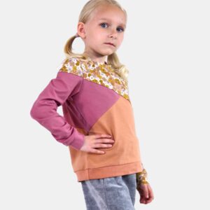 ColorBlock Sweatshirt PDF-Mønster