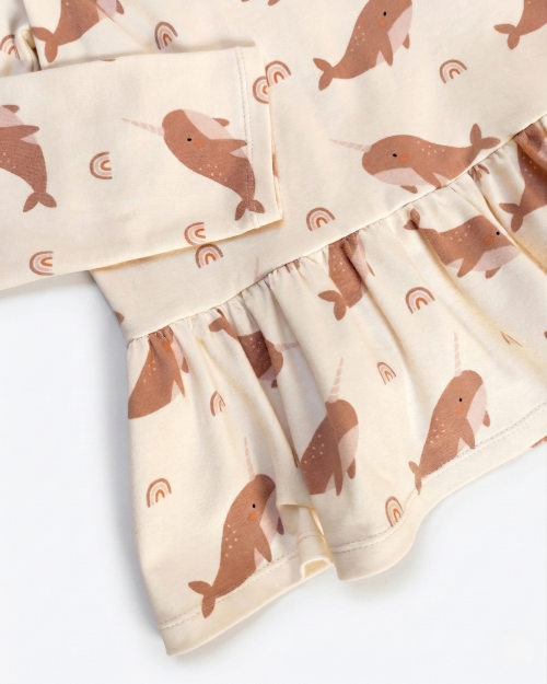 Peplum Top og Kjole PDF mønster - Billede 7